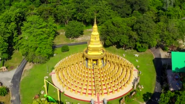 Wat Pa Sawang Bun w Saraburi, Tajlandia — Wideo stockowe