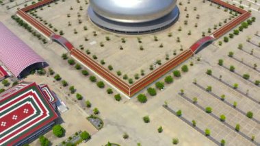 Wat Phraphuttha Saengtham tapınağı terk ettiği sırada. Nong Nak, Tayland 'da kilit altında.