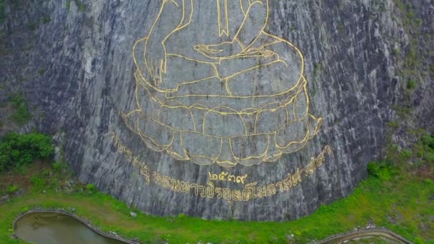 Buddha Mountain a Pattaya, Chonburi, Thailandia — Video Stock