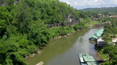 Ölüm Demiryolu Köprüsü, Siam Burma Demiryolu, Kanchanaburi, Tayland