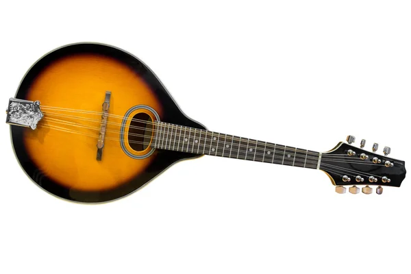 Beyaz arka plan üzerinde izole mandolin — Stok fotoğraf
