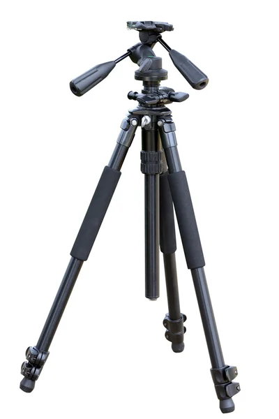 Tripod for camera isolated on a white background — Stock Photo, Image