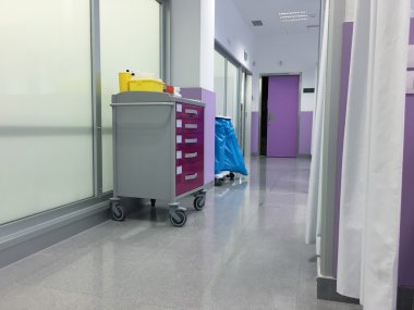 klinik koridor görebilirim