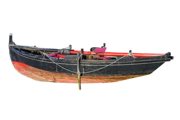 Barca da pesca Isolato su sfondo bianco — Foto Stock