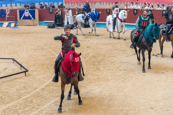 Torneo de caballeros medievales —  Fotos de Stock