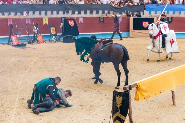 Středověkých rytířů turnaj — Stock fotografie