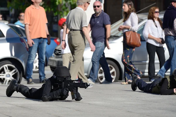 Formation des forces spéciales de police — Photo