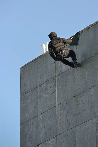 Formação das forças especiais policiais — Fotografia de Stock