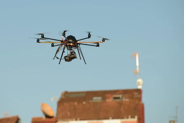 Veicolo aereo senza equipaggio della polizia — Foto Stock