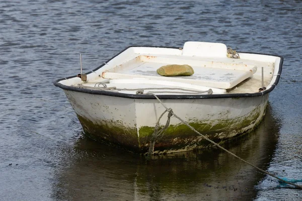 Fishing boat on a mooring — Stock Photo, Image