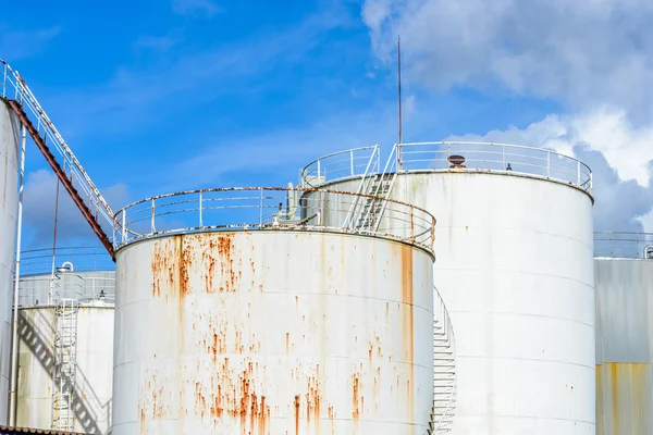 Exterieur einer Industriefabrik — Stockfoto