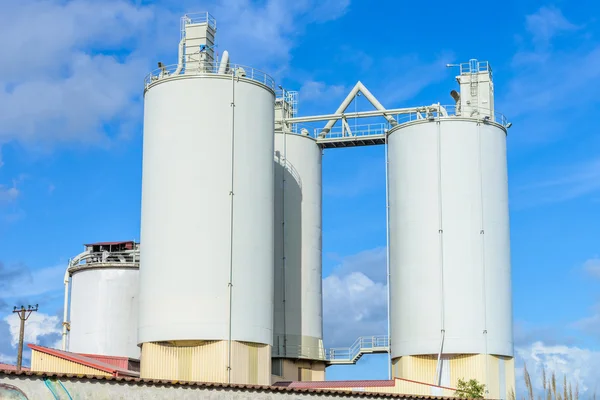 Exterieur einer Industriefabrik — Stockfoto