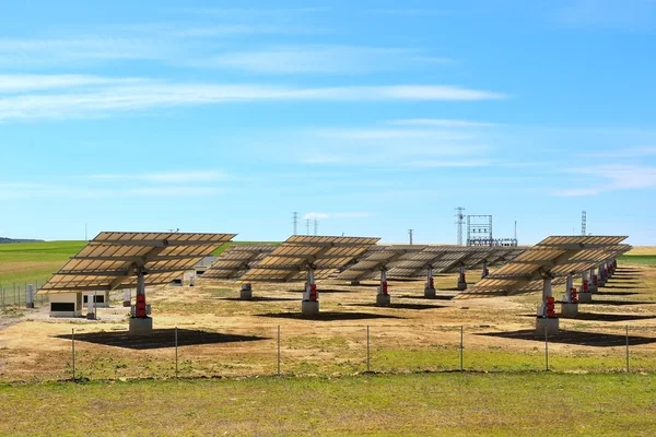 Imagem de painéis solares — Fotografia de Stock