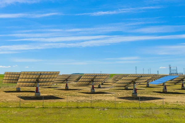 Afbeelding van zonne-panelen — Stockfoto