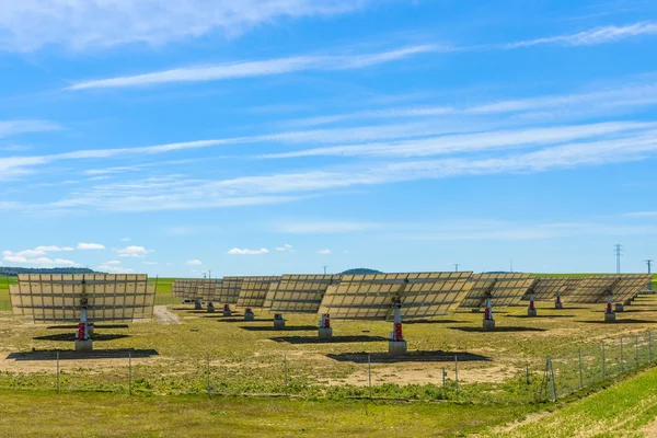 Afbeelding van zonne-panelen — Stockfoto