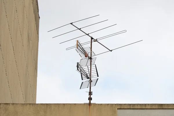 Imagem da antena de TV — Fotografia de Stock