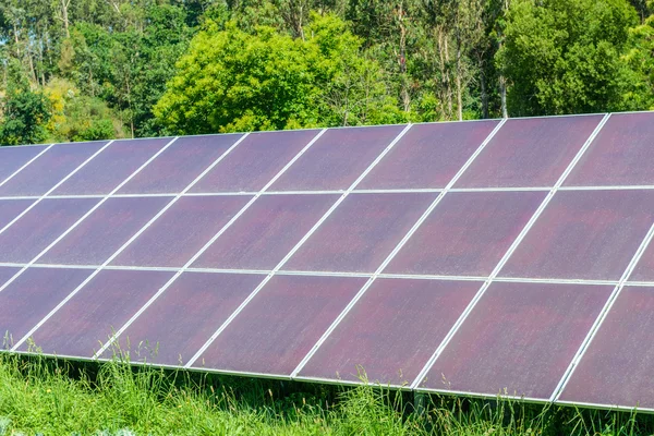 Afbeelding van zonne-panelen — Stockfoto