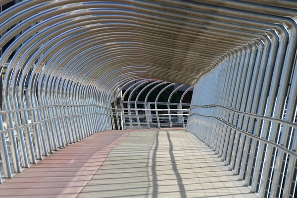 Passage over de brug, perspectief — Stockfoto