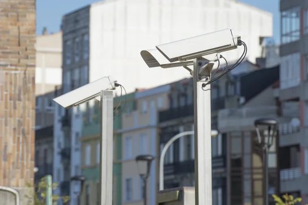 Straat bewakingscamera — Stockfoto