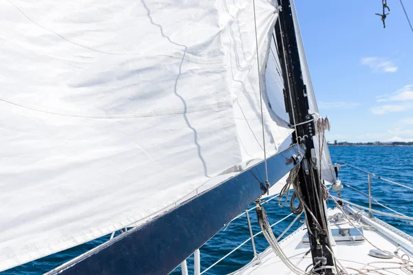 Ocean view from sailing yacht — Stock Photo, Image