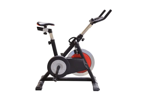 Exercise bike isolat Stock Picture