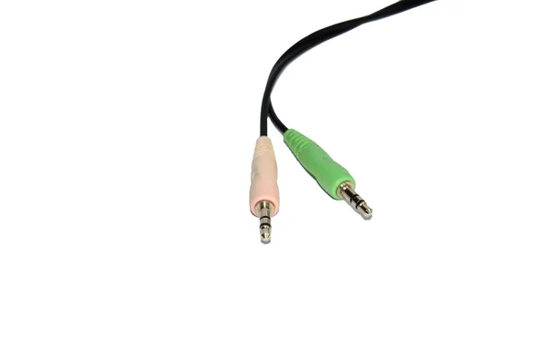 Kabel s konektory Tulipán — Stock fotografie
