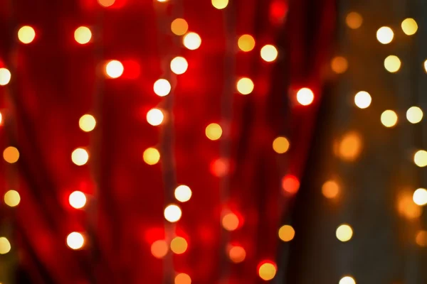 Bokeh celebrativo Natale, Capodanno — Foto Stock