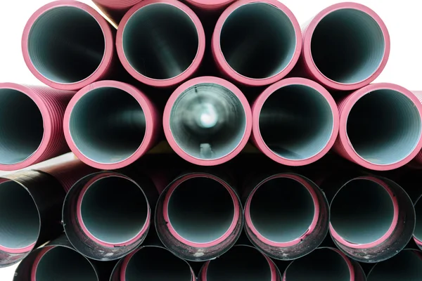 Pipe at a construction site — Stock Photo, Image