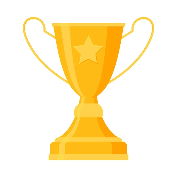 Success symbols, reward for winner flat icons — Stock Vector
