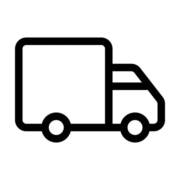 Ikona dostawy, wysyłki lub transportu. Symbol dostawy ekspresowej — Wektor stockowy