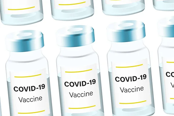 Антивирусная ковидовая вакцина 19. Ковидная или коронавирусная вакцинация — стоковое фото