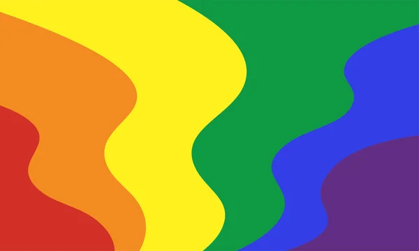 Bandera Lgbt, gay, lesbiana, bandera lgbtq. Orgullo gay símbolo. — Archivo Imágenes Vectoriales