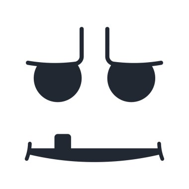 Cadılar Bayramı çıkartması. Cadılar Bayramı canavarı suratı. Canavar surat.