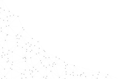 Soyut Plexus örgü geometrik arkaplan. Noktalar çizgilerle birleşti. Teknoloji soyut geçmişi. Minimalist ağ fon. Soyut çokgen şekli.