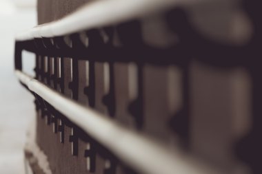 Demir parmaklık, finial detay