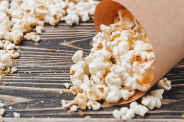 Ev yapımı Mısır Popcorn çanta içinde