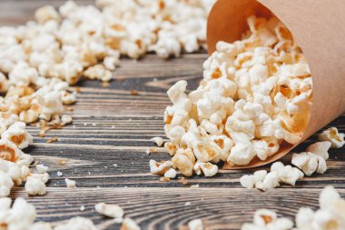 Ev yapımı Mısır Popcorn çanta içinde