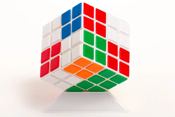 Cubo de Rubiks colorido — Fotografia de Stock