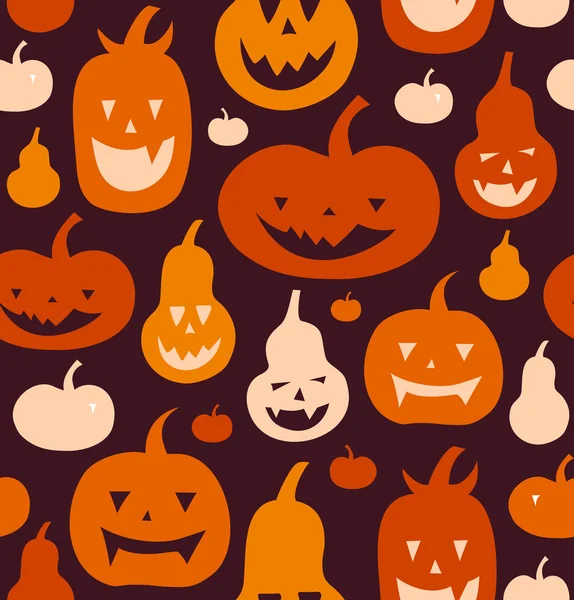Halloween bezešvé vzor — Stockový vektor