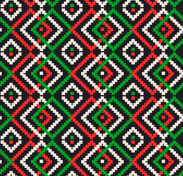 Weihnachtsdekor-Muster — Stockvektor