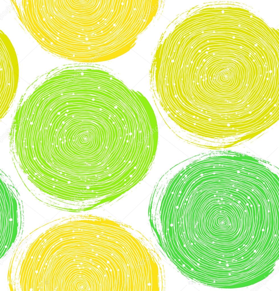 Seamless pattern with circles