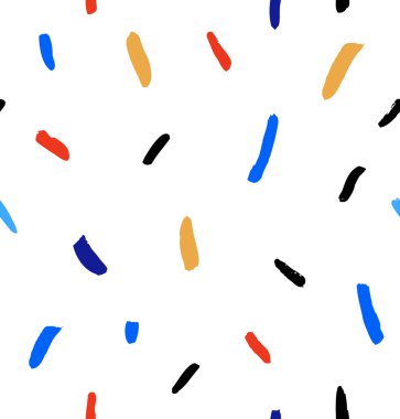 sanatsal mürekkep lekeleri ile desen