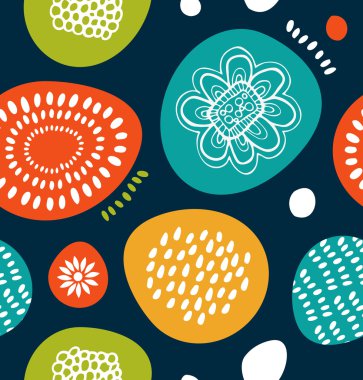 İskandinav tarzı dekoratif desen