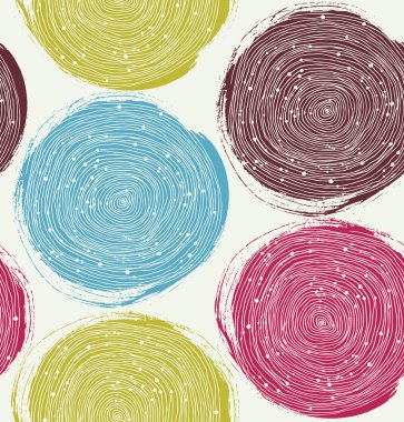 çizilmiş daireler ile sorunsuz doku