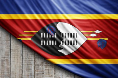 Svaziland ipek bayrağı, dijital arkaplan