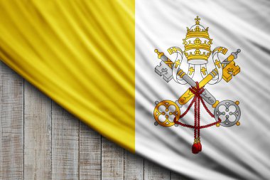 Vatikan İpek bayrağı, dijital arkaplan