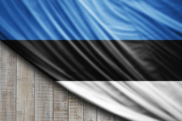 Εσθονία Σημαία Μεταξιού Ψηφιακό Υπόβαθρο — Φωτογραφία Αρχείου