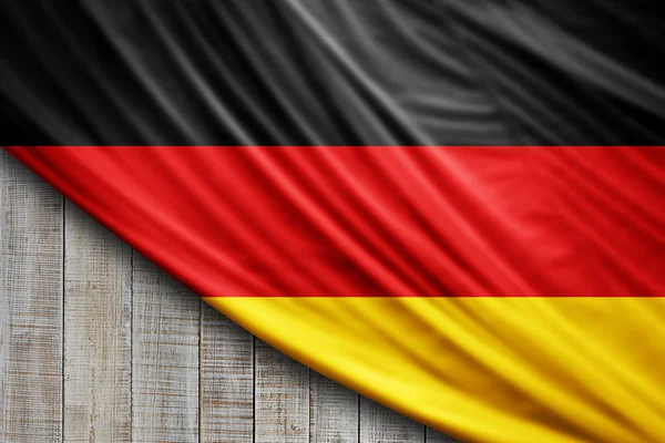 Deutschland Fahne Aus Seide Digitaler Hintergrund — Stockfoto