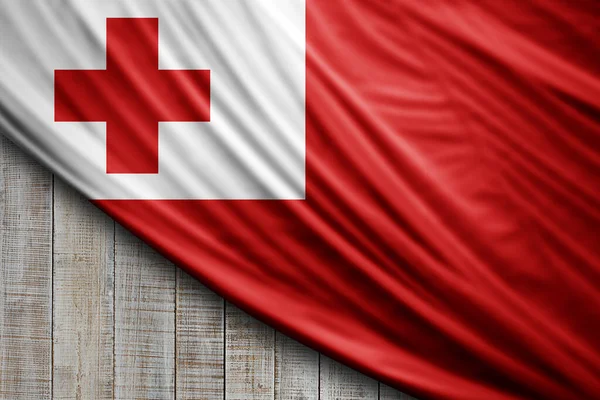 Tonga Flaga Jedwabiu Tło Cyfrowe — Zdjęcie stockowe