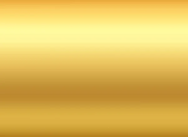 Gold Hintergrund, Gold poliertes Metall, Stahl Textur — Stockvektor